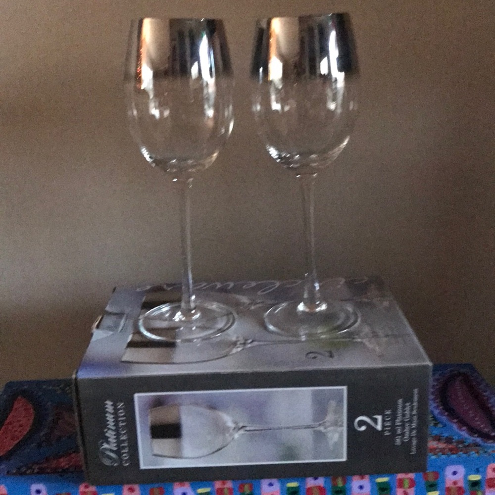Goblets (2) Platinum Collection